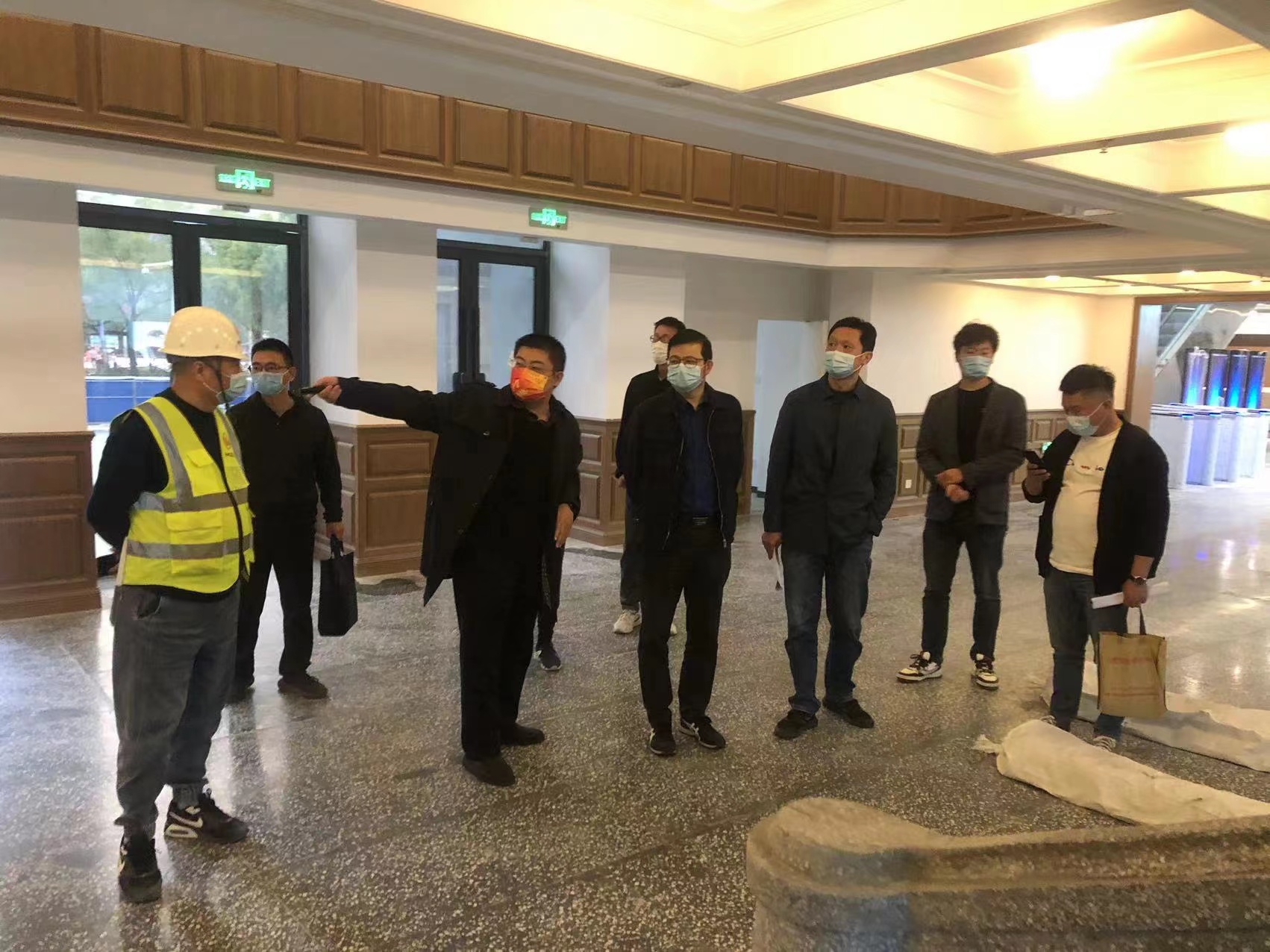 区领导调研合肥城市记忆馆建设情况